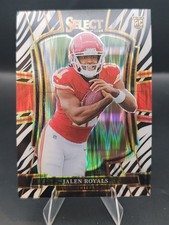 2025 Panini Select - Jalen Royals #108 Ultra Rare Zebra Shock Prizm (RC)  SSP 🔥