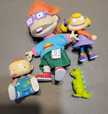 Vtg Rugrats Figures doll lot Toybox clean out