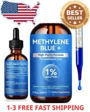Methylane Blue 1 60mL USP Pharmaceutical Grade 99.99 - Ultra Pure Made in USA