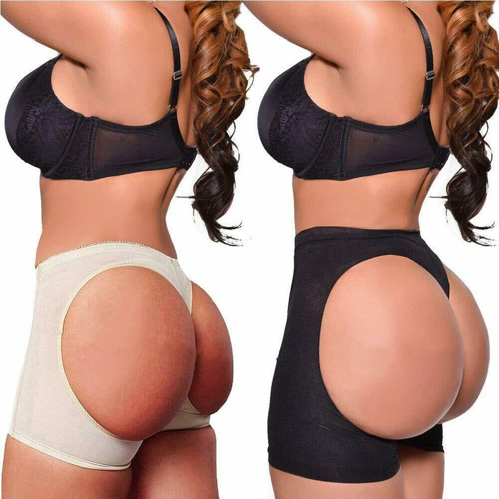 Mutande Push Up Donna Glutei Mutandine Modellanti Donna FULLNESS Con Imbottitura - Fianchi E Glutei Enhance, Nere, Modello 8019 Completo Donna - Foto 6