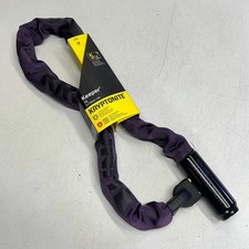 KRYPTONITE 3T Manganese Steel Keeper Integrated Chain Lock 33.5" Purple 785