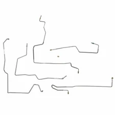 For Cadillac Eldorado 1997-2002 w/ TC Front Brake Line Kit -CKT9702SS-CPP