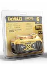 DEWALT DCB206 20V Max Premium XR 6Ah Lithium-Ion Battery - (885911472760)