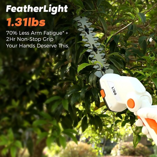 LIGO 2-in-1 Cordless Grass Shear and Shrub Trimmer, 7.2V Lightweight Handheld La - Picture 6 of 6