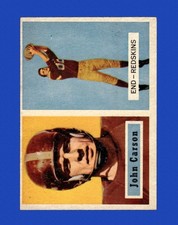1957 Topps Set-Break #123 Johnny Carson EX-EXMINT *GMCARDS*