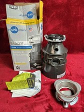 InSinkErator Badger 1XL 1/3 HP Garbage Disposal Open Box Unit Only