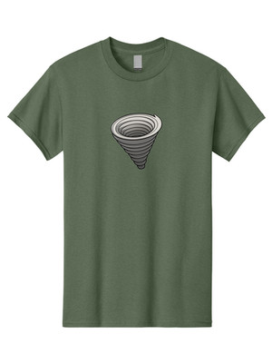 Drain Mens Graphic Tee, 100% Cotton, Casual Summer Wear