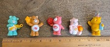 Lot Of 5 Vintage Care Bears Pvc American Greetings Co. 
