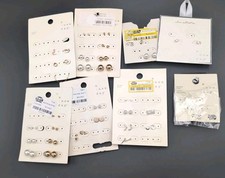 30 Pairs A New Day Nickel Free Cubic Zirconia Stud plus Earrings
