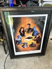 RARE Farscape Keith Paul Lightspeed Lithograph Poster
