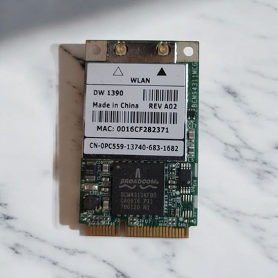 Broadcom 2 Port Mini PCI Laptop WiFi Wireless Card HP DELL BCM94311MCG 