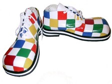 Professional Clown Shoes Costume Theater US Flag -Model 26- by ClownMart