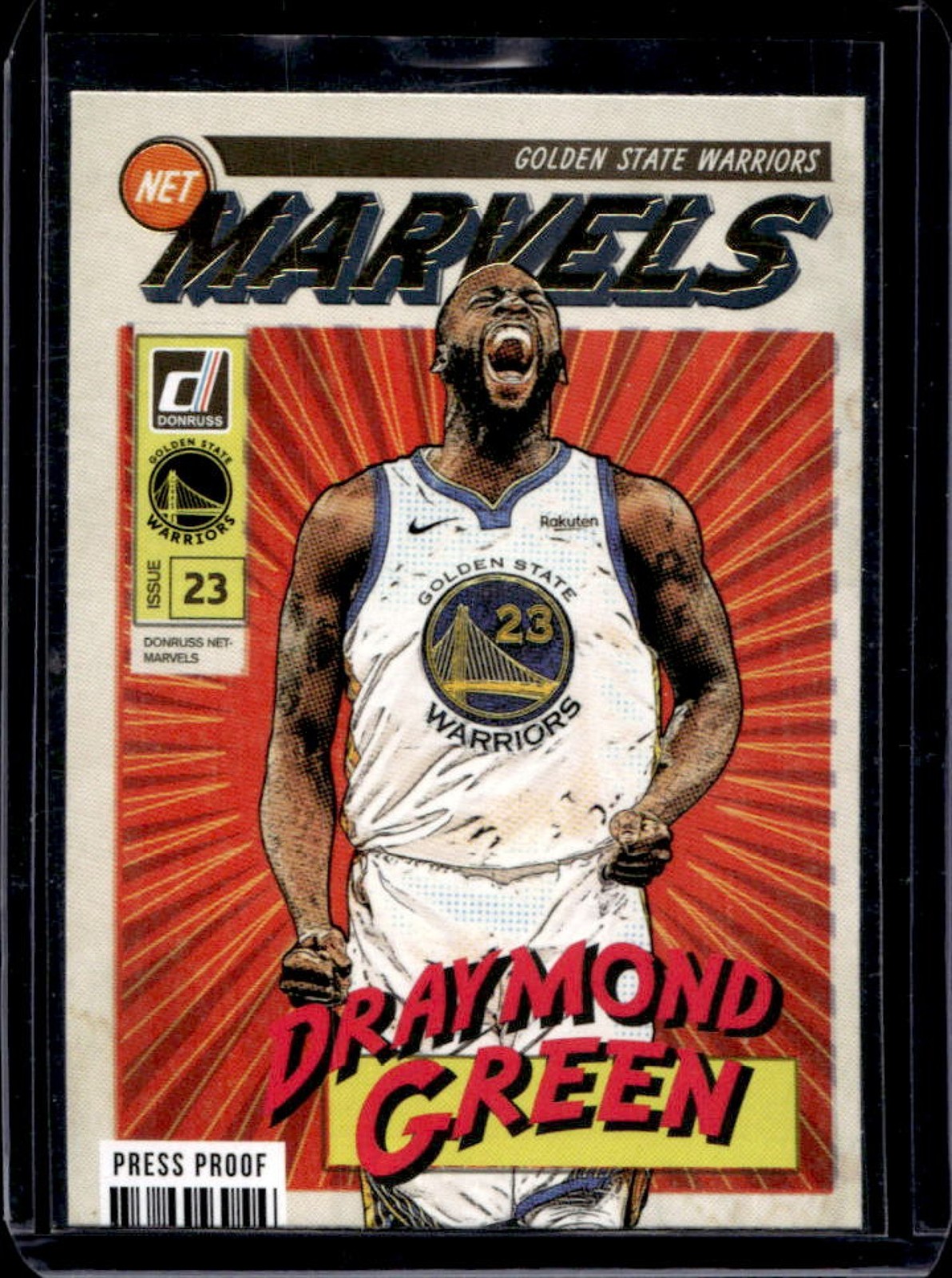 2019-20 Donruss Draymond Green Net Marvels Press Proof #3 Warriors