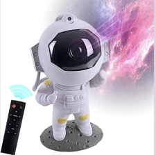 Astronaut Night Light Lamp Starry Galaxy Projector Space Nebula Star w/Remote