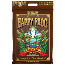 FX14054 12-Quart Happy Frog Organic Potting Soil