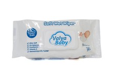 Baby Wipes Unscented Hypoallergenic 72 Count Packs
