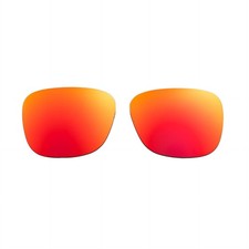 Walleva Fire Red Polarized Replacement Lenses For Smith Lowdown 2 Sunglasses