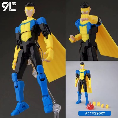 NEW 9L3D Lucky13 2.0 Invincible 1/12 Multi-Jointed Action Figure T13