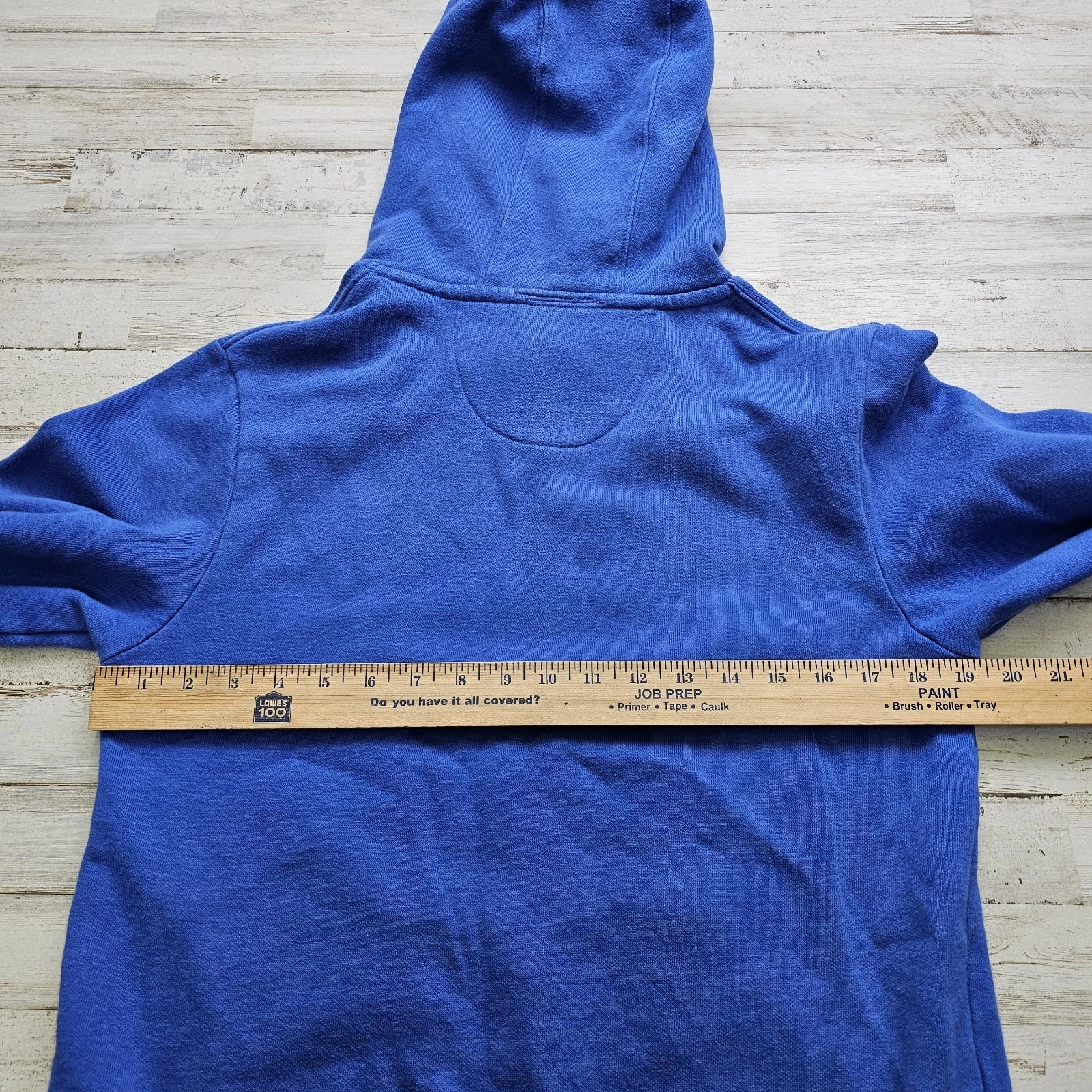 VETEMENTS Felpa con cappuccio NFL Team Apparel Los Angeles Rams adulto taglia SM blu