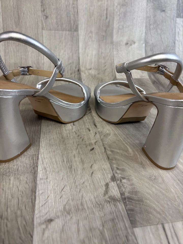 Zapatos Bernardo para mujer talla 8,5 M plataforma tacón bloque sandalias tiras elegantes Foto 2 de 4