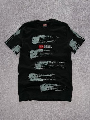 Diesel Y2K Japanese Vibe 3D Printed Glamour 00s T-Shirt Size L Womens