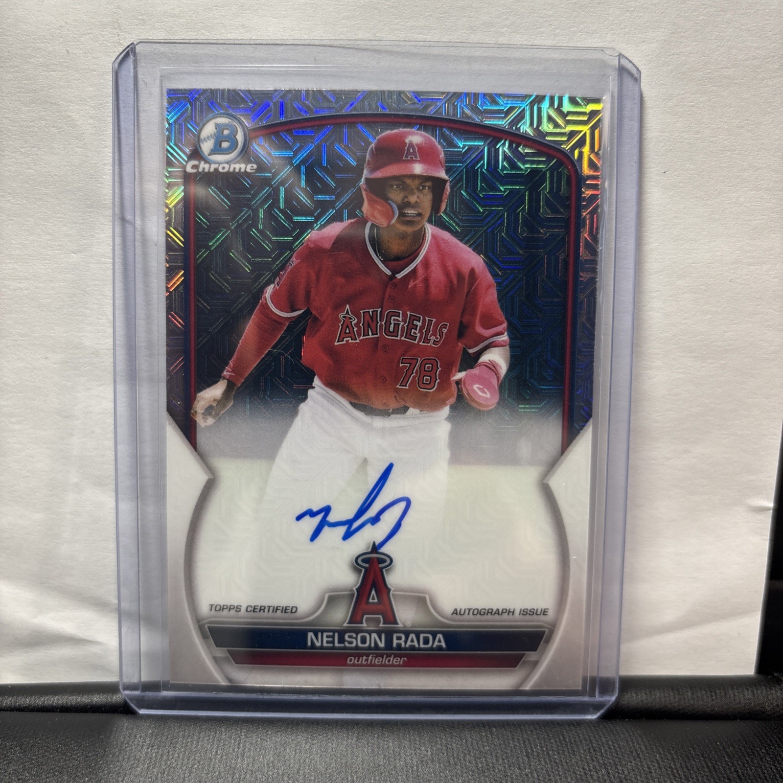 2023 Bowman - Chrome Prospect Mega Box Autographs Nelson Rada #BMA-NR (AU, RC)