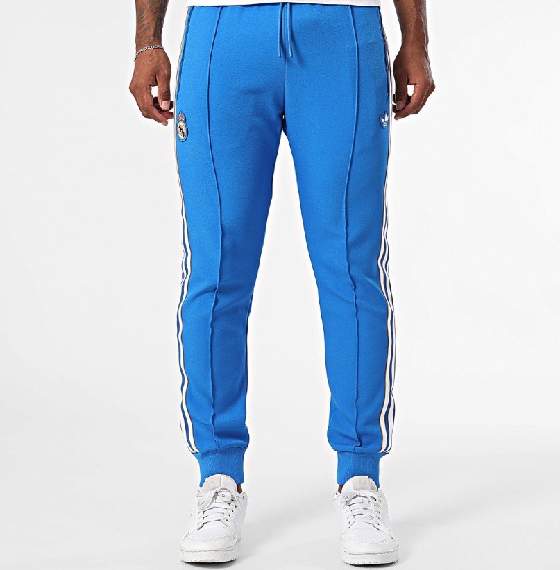 Real Madrid Lifestyle OG 【サイズL】 Adidas Real Madrid Terrace Icons Track Pants Blue JN3057 Mens Size