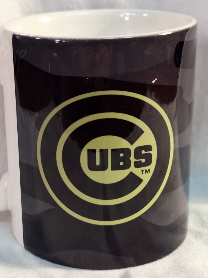 Taza Oficial MLB Chicago Cubs por Boelter Brands - Variante Única Logo Tono Verde Foto 3 de 4