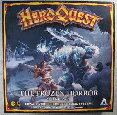 The Frozen Horror Quest Pack - Sealed Expansion - Heroquest Game System Avalon