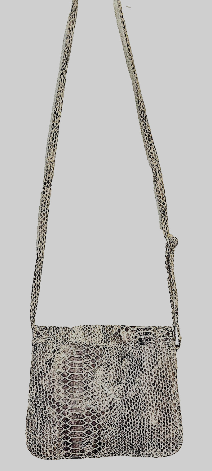 ELLIOTT LUCCA LEATHER PYTHON ROJO MAGNETIC FLAP C… - image 7