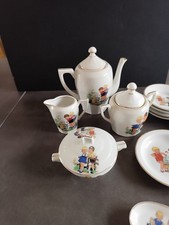 BELLE DINETTE De Poupee Ancienne En Porcelaine De Bayeux EUR 100,00