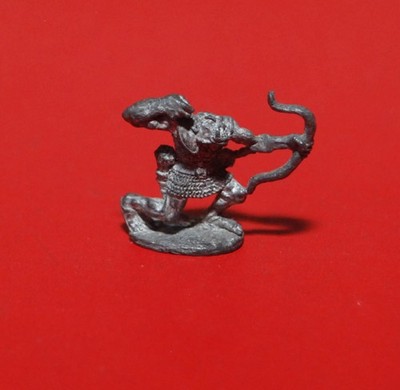 Ral Partha - Fantasy Armeen - Orkkrieger mit Bogen, Bogenschütze 1979,