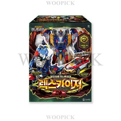 Miniforce Dinoid Warrior REX KAISER EX Transformer Robot 25cm