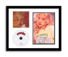 Rosé Autographed Signed 11x14 Custom Framed CD Photo Rosie ACOA