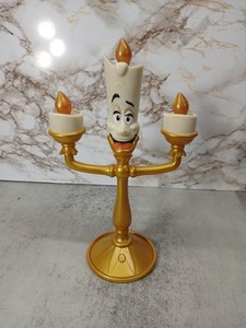 Disney Beauty and the Beast Plastic Singing Candle LED Light Up Lumiere- Works!