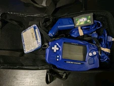 Toys R Us Exclusive Game Boy Advance AGB-001 - Blue W/ Accessories (G141)