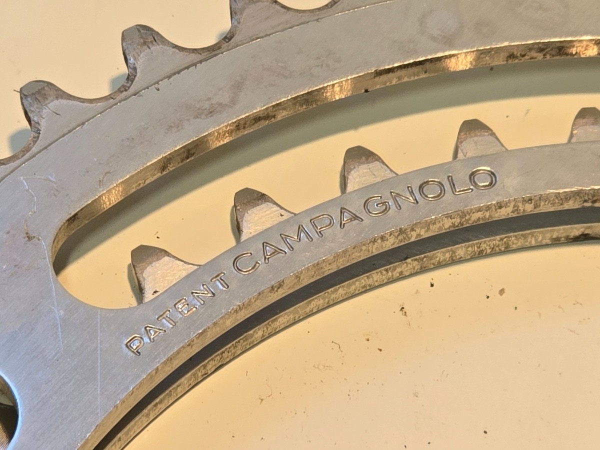 Campagnolo Gran Sport 3 Arm Steel Crankset 52/42 170mm | eBay
