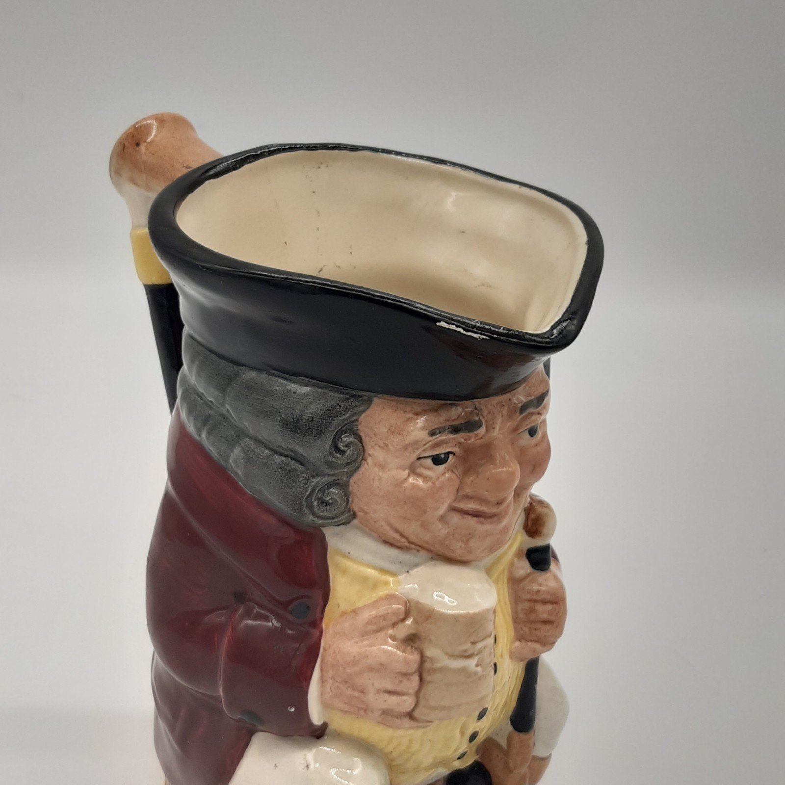 RARE Royal Doulton Jolly Toby Mug made in England 6'' image 3