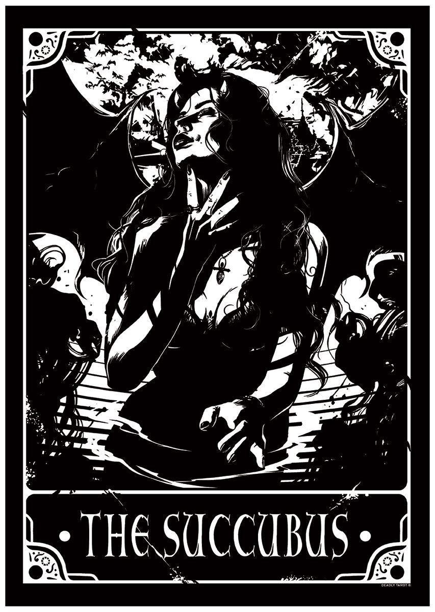 Deadly Tarot - The Succubus Mini Poster