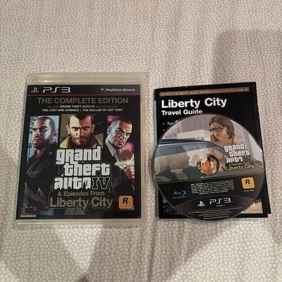 GTA IV - Grand Theft Auto 4 - PS3 - Complet Boîte Notice - PAL Français