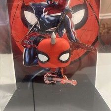 Funko Pop! Figura Vinilo Marvel Spider-Punk Cubierta Cómic # 43