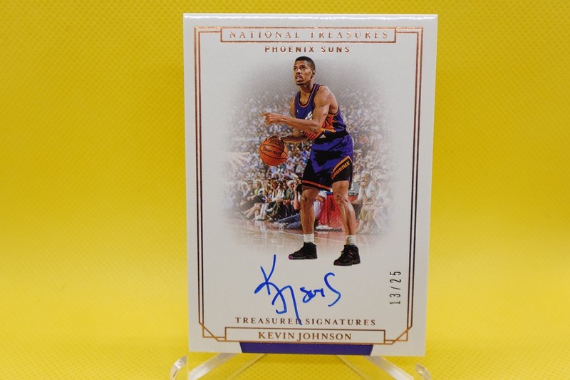 2019-20 Panini National Treasures Kevin Johnson Auto /25 Phoenix Suns