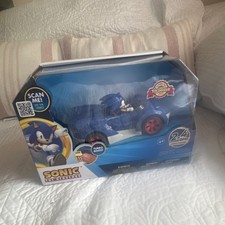 Sonic The Hedgehog 2.4GHz Radio Control Car Turbo Boost Blue Red White