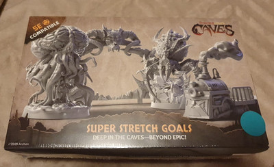 ** Dungeons & Lasers: Caves **   Super Stretch Goals  *NEU OVP * DnD * D&D *