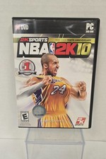 NBA 2K10 PC DVD Video Game Featuring Kobe Bryant tenth Anniversary CIB