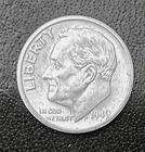 1949-S 10c SILVER Roosevelt Dime. Choice AU.   (R058)