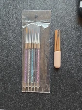 Nail Art Dotting Pens -Marbleizing Tool Kit Set Manicure Painting 2-Way (6 pcs)