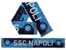 SCIARPA UFFICIALE NAPOLI SSC ORIGINALE modello jaquard mediopesante LOGO N