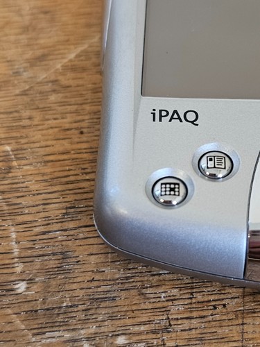 HP H2200 PDA Pocket PC iPAQ 2002 w/ Outlook Genuinely Untested as NO POWER WIRE - Zdjęcie 7 z 24