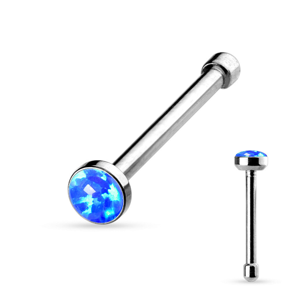 Nasenstecker Silber 925 5 Stück Nasenpiercings 22G (1,5mm) Aus Sterlingsilber 925 – Mit CZ Stein, L-förmig, 6 Mm Länge Nasenpiercing Silber 925 Stecker